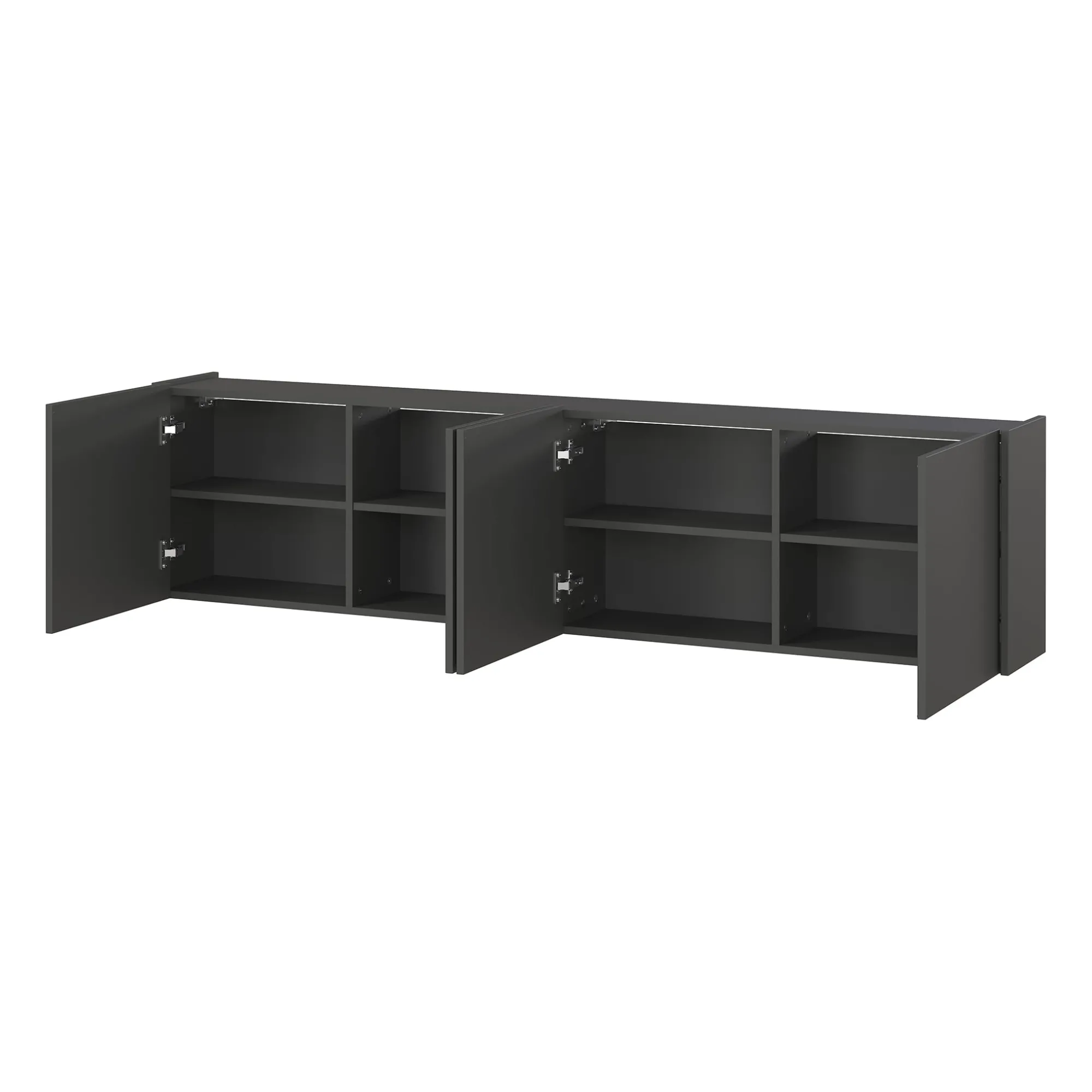 Tv Meubels^Huisenthuis TV-meubel Lowie 183 cm Grafiet