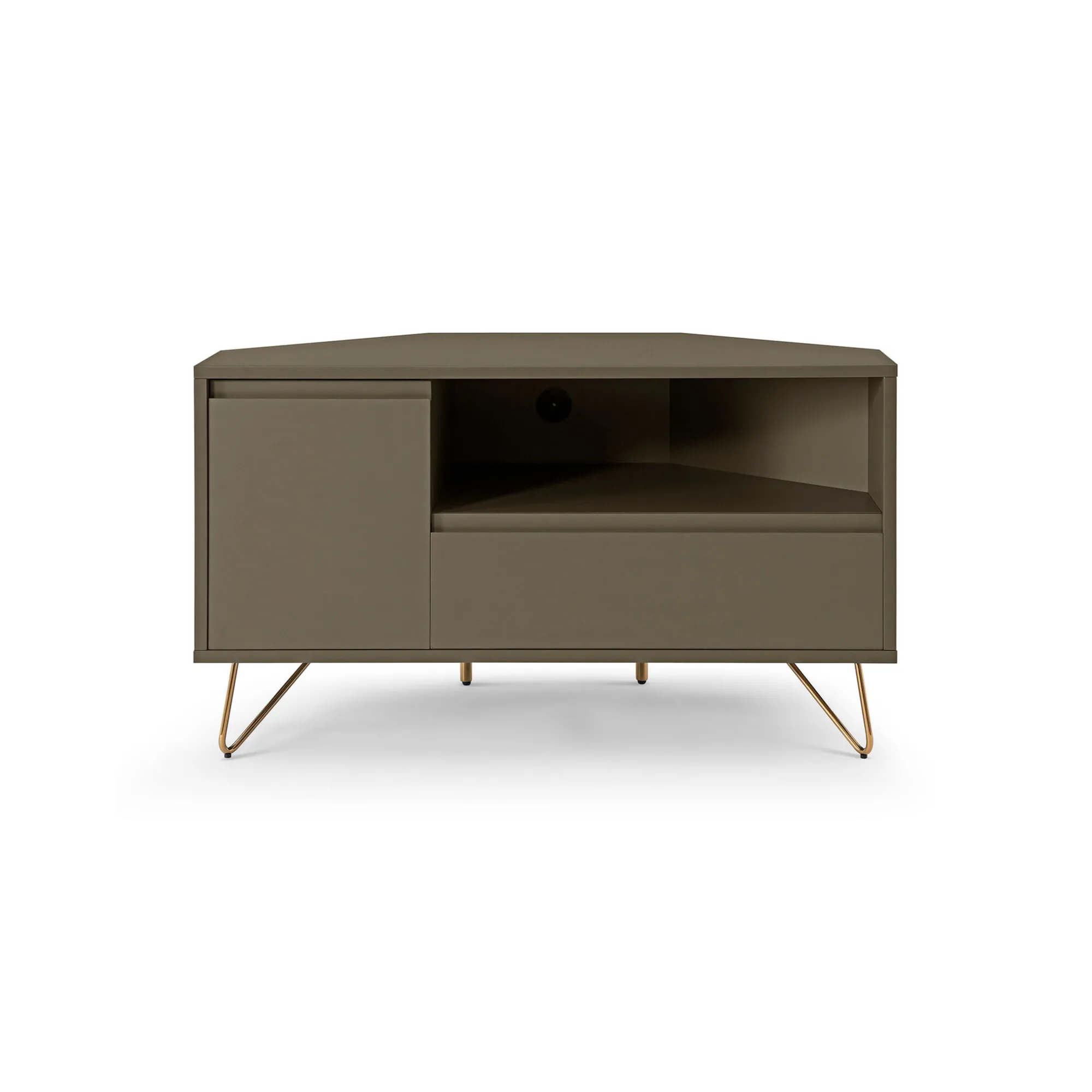 Tv Meubels^Huisenthuis TV-meubel Lucy 100 cm Grijs