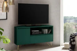 Tv Meubels^Huisenthuis TV-meubel Lucy 100 cm Groen