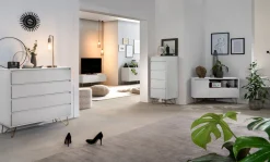 Tv Meubels^Huisenthuis TV-meubel Lucy 120 cm Wit