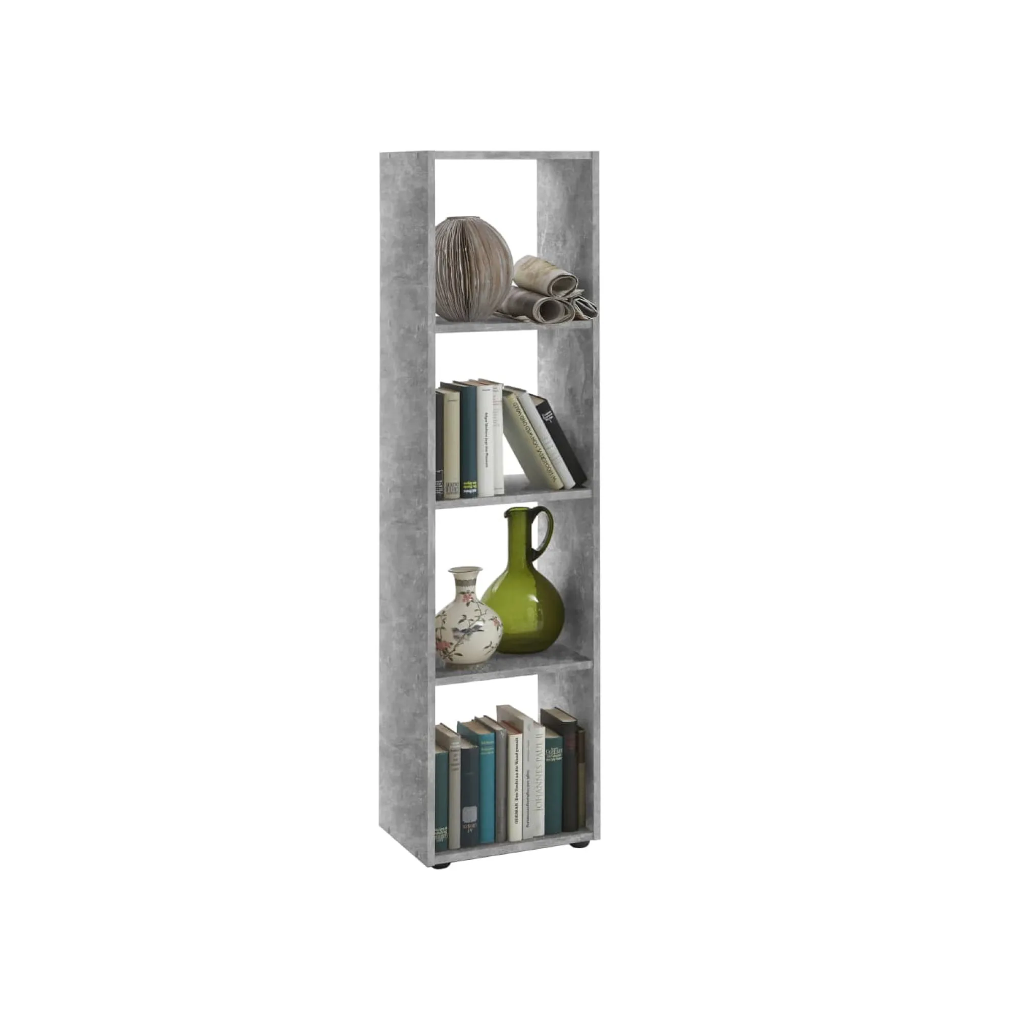 Wandrekken^Huisenthuis Vakkenkast Camiel – 37x33x139 cm Beton