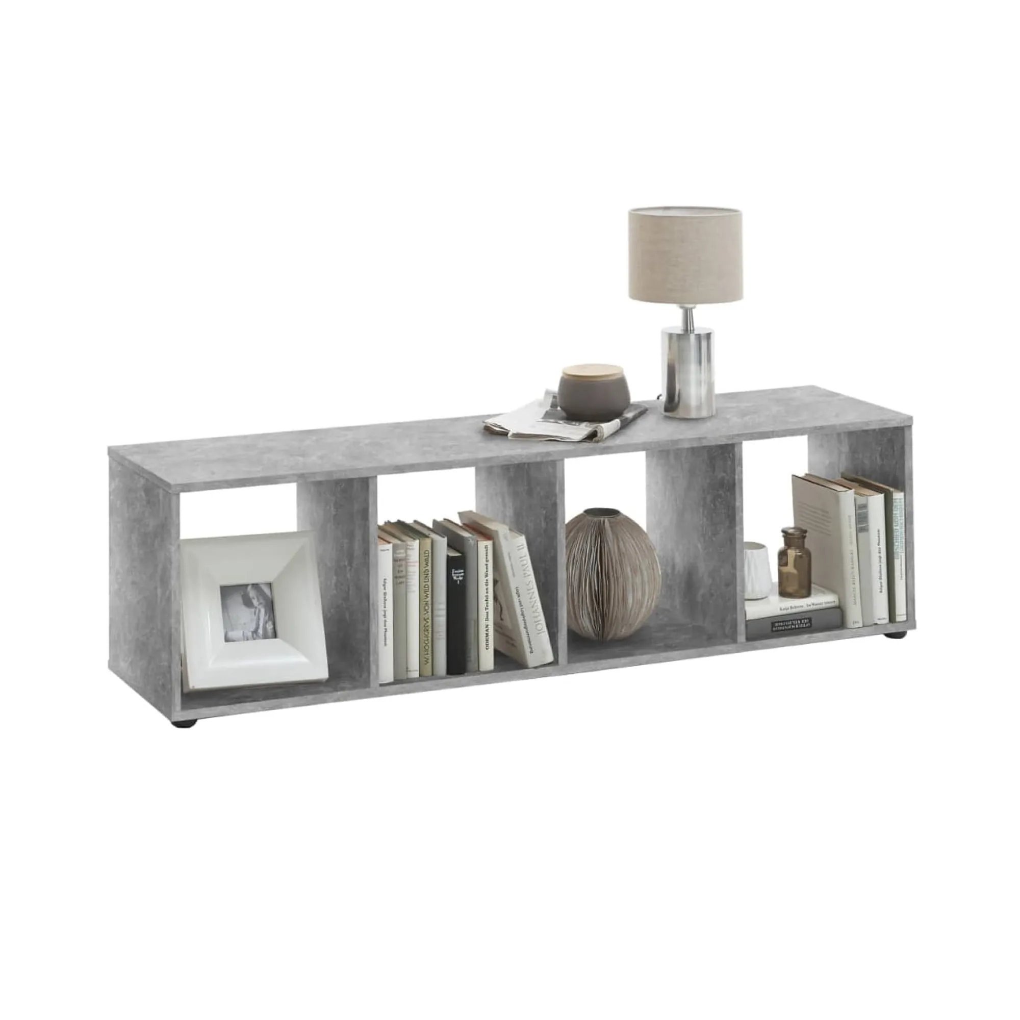 Wandrekken^Huisenthuis Vakkenkast Camiel – 37x33x139 cm Beton