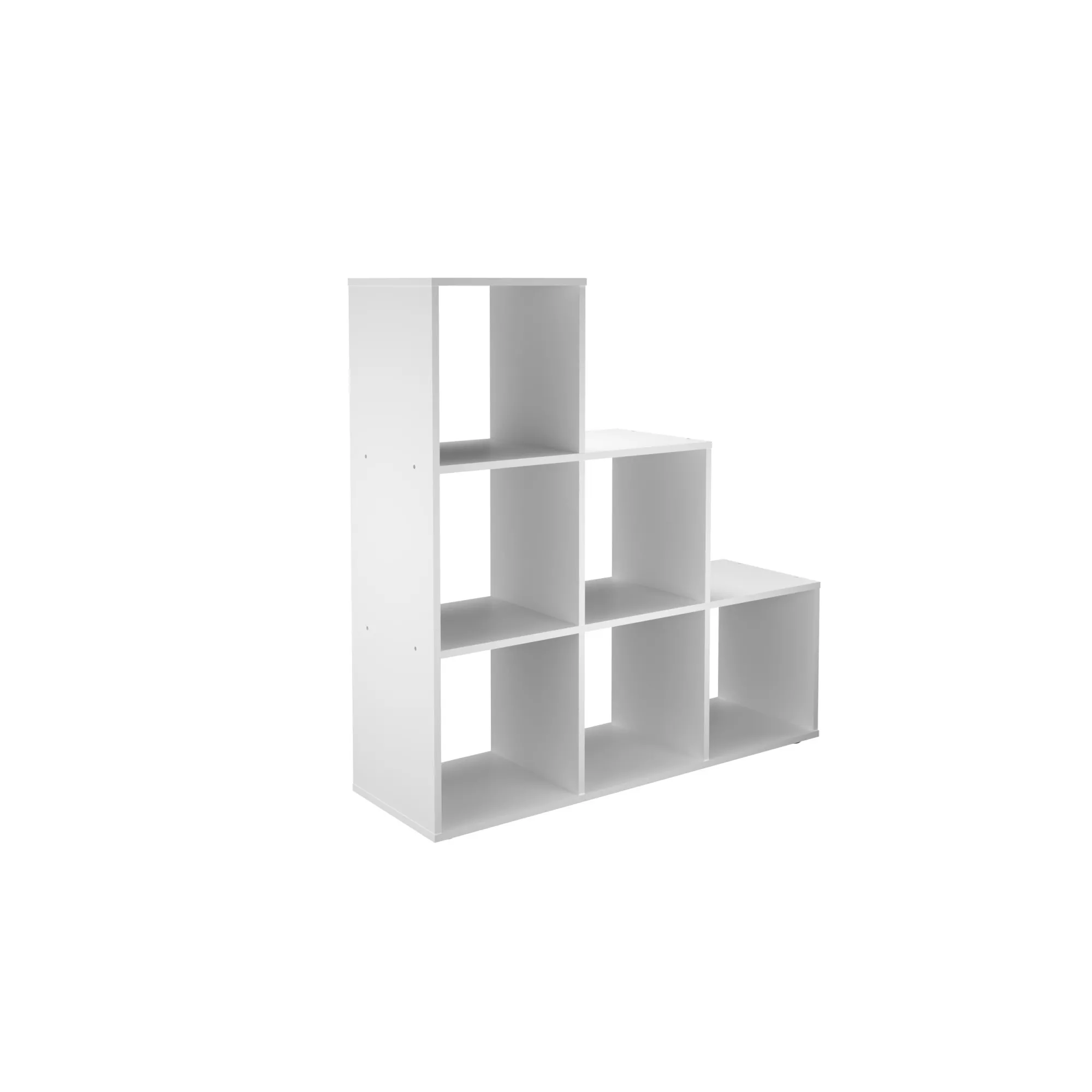Wandrekken^Huisenthuis Vakkenkast Camiel – 104x33x107 cm – 6 vakken Wit