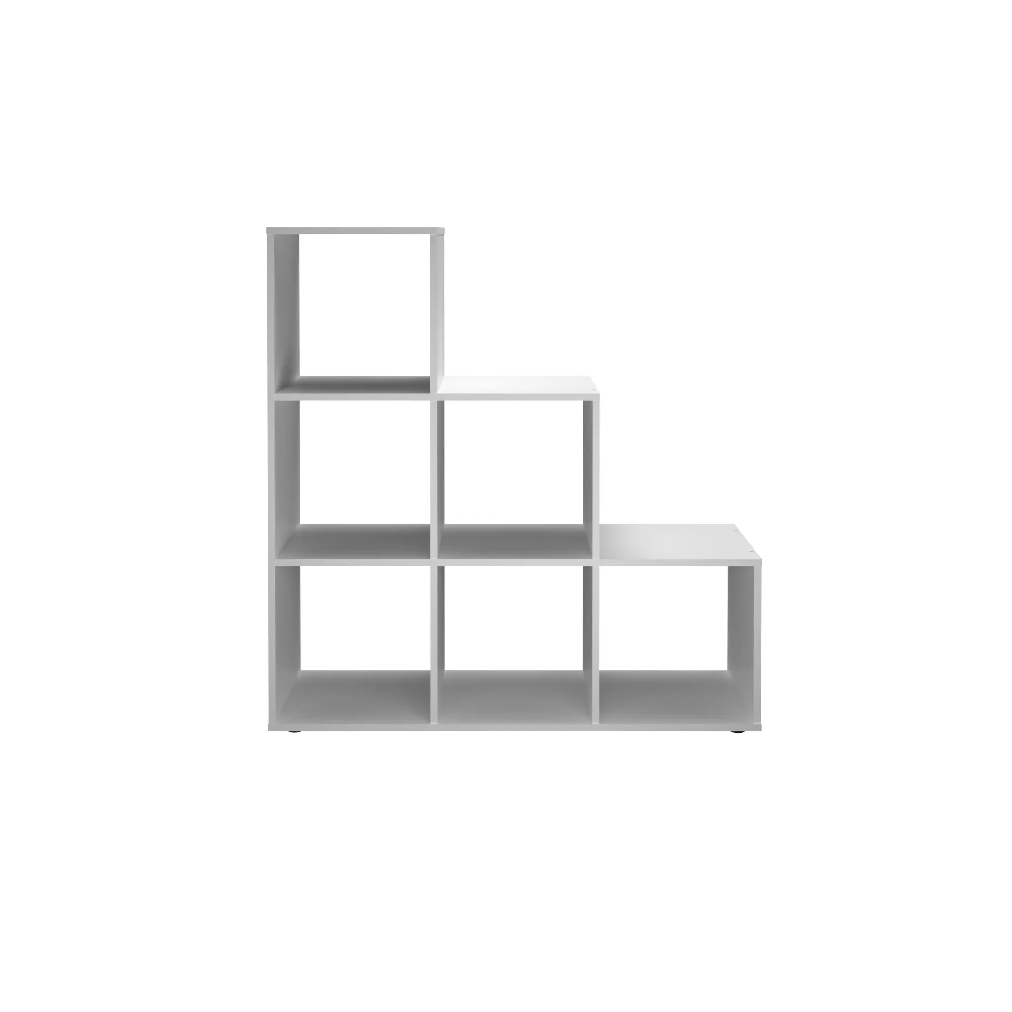 Wandrekken^Huisenthuis Vakkenkast Camiel – 104x33x107 cm – 6 vakken Wit