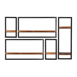 Wandrekken^Huisenthuis Wandrek Mali – 120x75x25 cm – B – Set van 5 Set van 5 - B