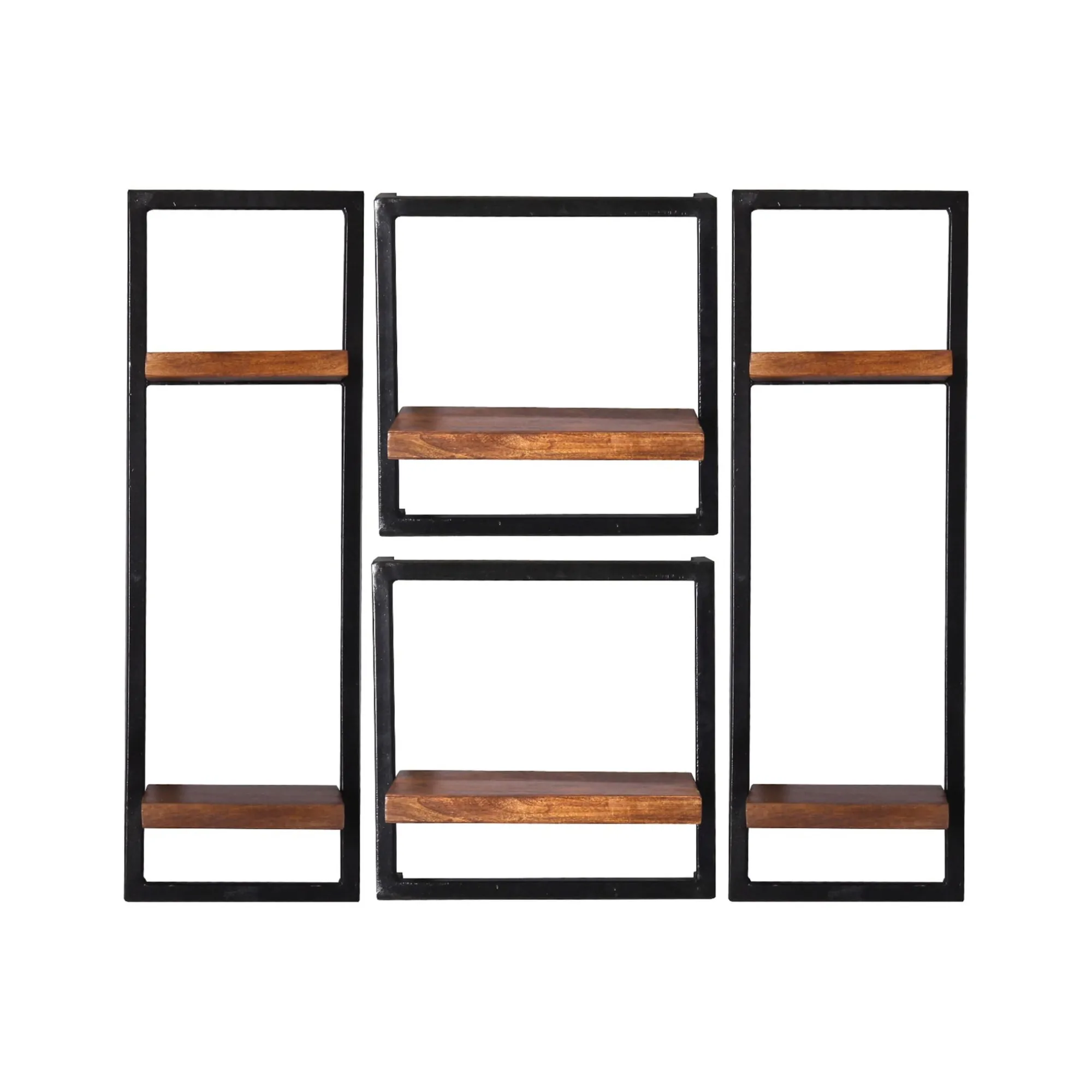 Wandrekken^Huisenthuis Wandrek Mali – 95x75x25 cm – B – Set van 4 Set van 4 - B