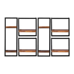 Wandrekken^Huisenthuis Wandrek Mali – 135x75x25 cm – Set van 6