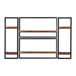 Wandrekken^Huisenthuis Wandrek Mali – 125x75x25 cm – Set van 4
