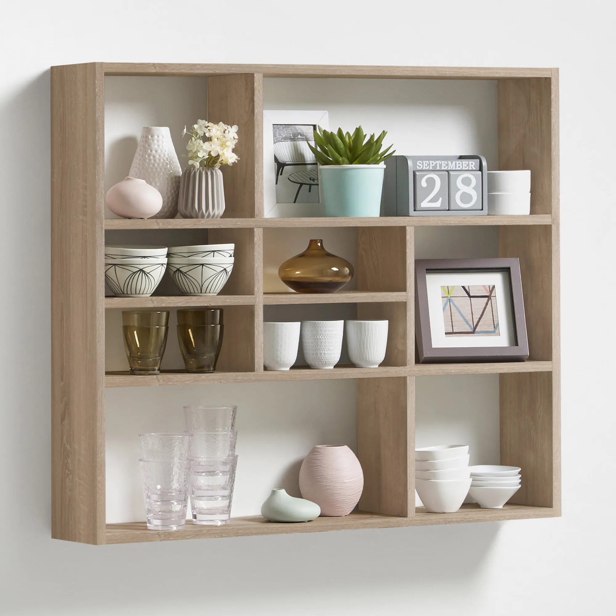 Wandrekken^Huisenthuis Wandrek Oregon Oak L Eiken