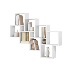 Wandrekken^Huisenthuis Wandrek Phoebe – 8 vakken Wit