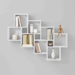 Wandrekken^Huisenthuis Wandrek Phoebe – 8 vakken Wit