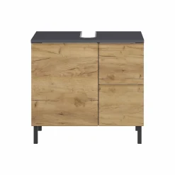 Wastafelkasten^Huisenthuis Wastafelkast Abrantes 60 cm Eiken