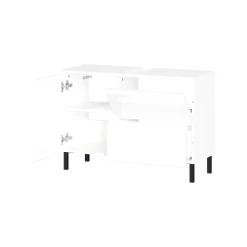 Wastafelkasten^Huisenthuis Wastafelkast Abrantes 80 cm Wit