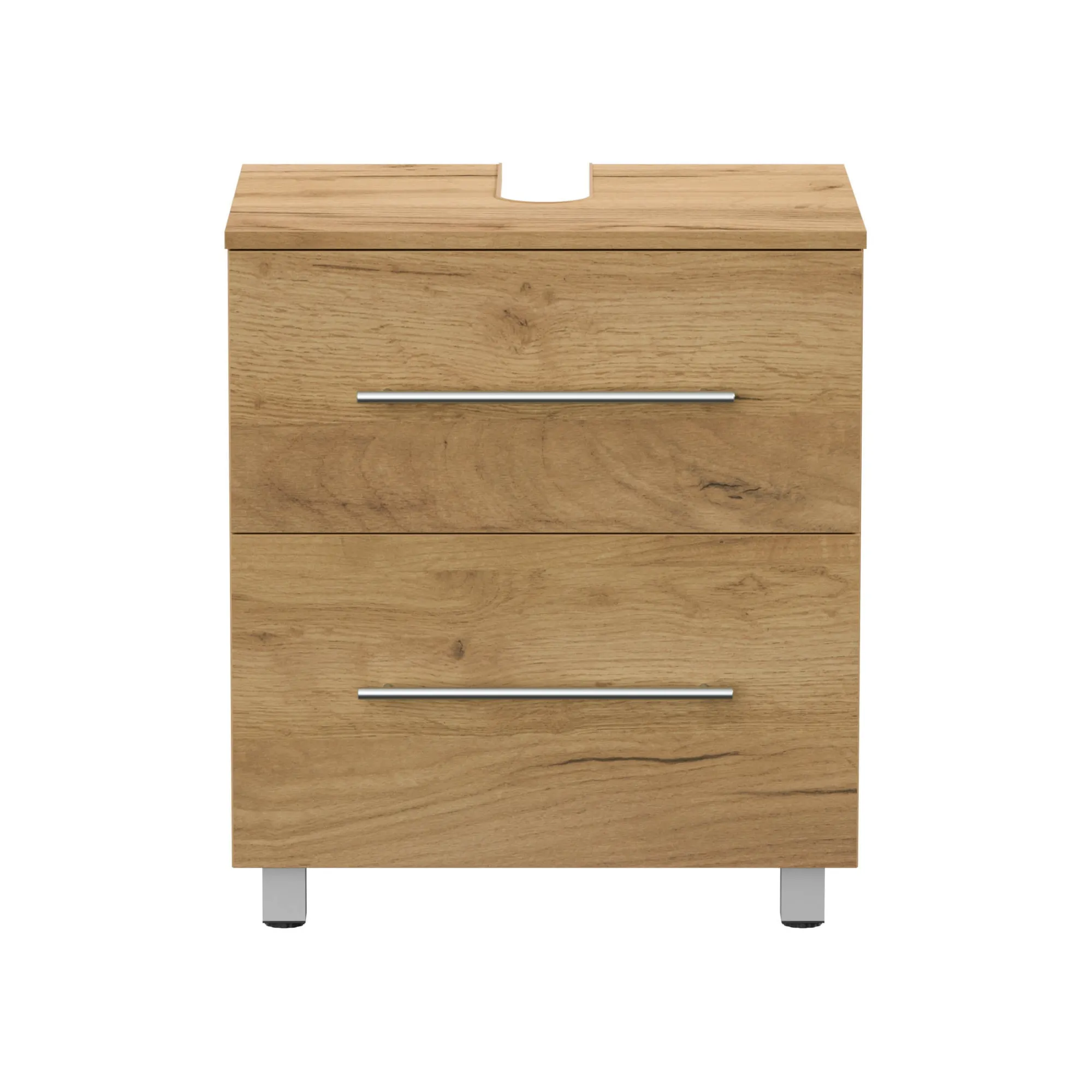 Wastafelkasten^Huisenthuis Wastafelkast Glasgow 55 cm Eiken