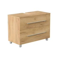 Wastafelkasten^Huisenthuis Wastafelkast Glasgow 85 cm Eiken