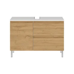 Wastafelkasten^Huisenthuis Wastafelkast Samos Eiken 80 cm