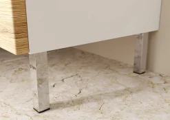 Wastafelkasten^Huisenthuis Wastafelkast Samos Eiken 60 cm